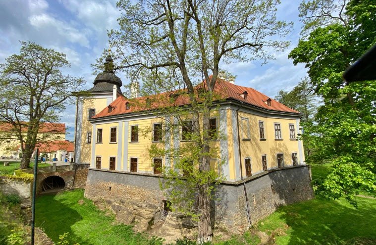 The Castle Area Ctěnice, Prague, Czech Republic (Czechia)
